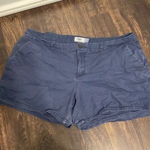 Old Navy khaki shorts size 16 in blue